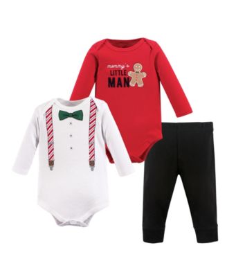 Treasure Long Sleeve Bodysuit & Bottoms 3-Piece Set