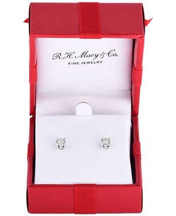 TruMiracle - &reg; Diamond Stud Earrings (3/8 ct. t.w.) in 14k White Gold, Rose Gold, or Yellow Gold