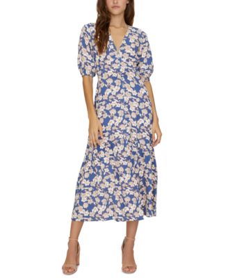 Sanctuary - Florence Floral-Print V-Neck Dress
