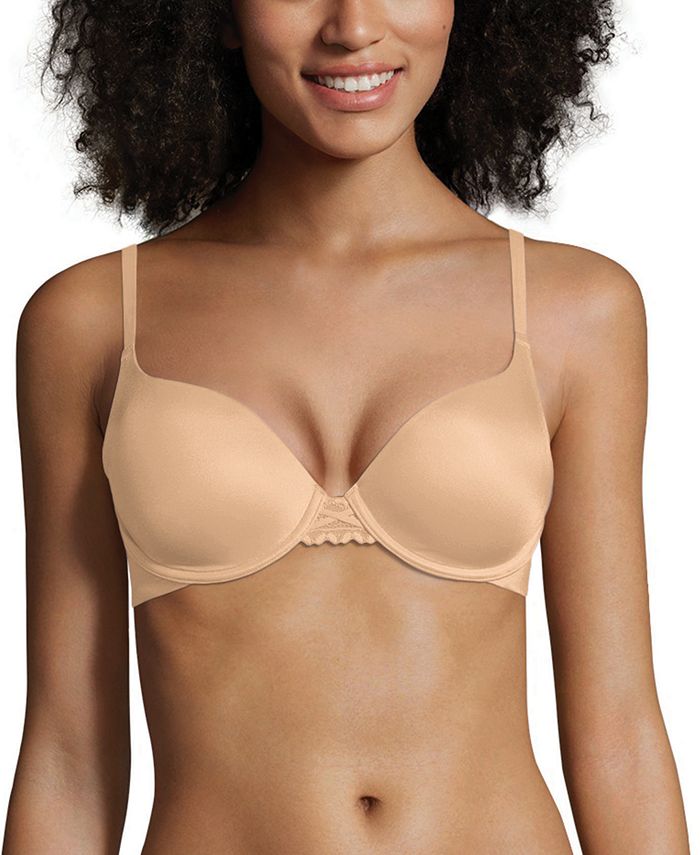 Maidenform womens Love the Lift Wireless Plunge Push-up Push Up Bra,  Evening Blush, 32A US at  Women's Clothing store