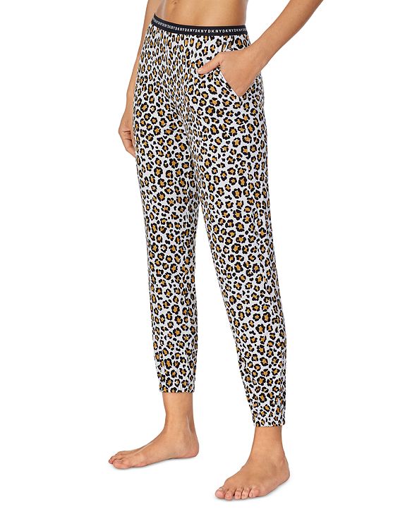 DKNY Cropped Knit Jogger Pajama Pants & Reviews - Bras, Panties ...