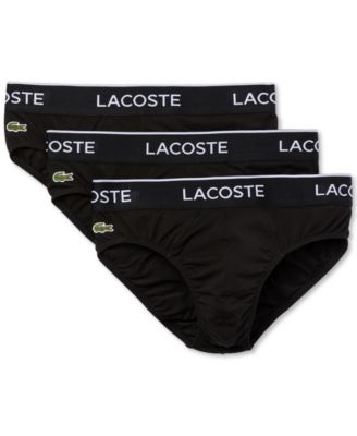 Lacoste - Men's 3-Pk. Stretch Briefs
