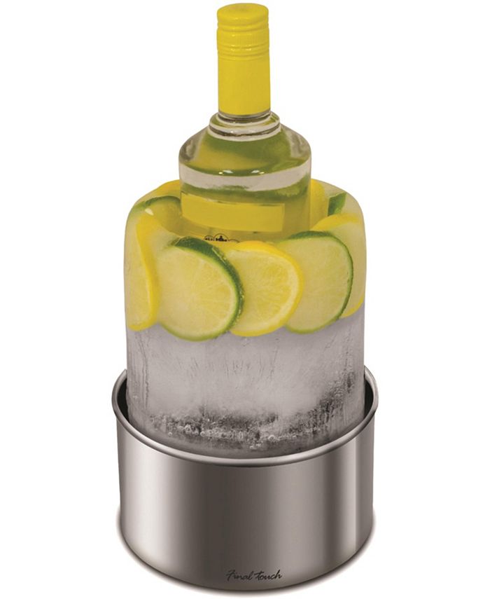  Ice Bucket Mold,Ice Mold Wine Bottle Chiller,Champagne