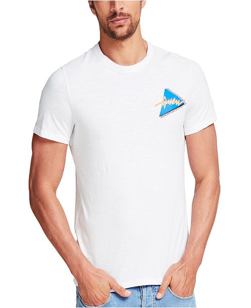 Guess Men S Updated Logo T Shirt Reviews T Shirts Men Macy S