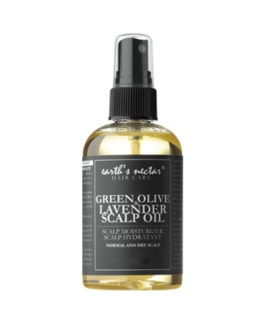 Shop Earth's Nectar Green Olive & Lavender Scalp Oil, 2 Oz.