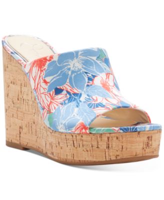 jessica simpson shantelle slide wedge sandals