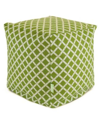 Ottoman Pouf Cube 17" x 17"