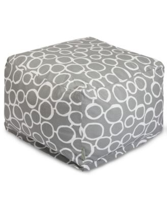 Fusion Ottoman Square Pouf 27" x 17"