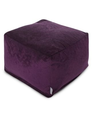 Villa Ottoman Square Pouf 27" x 17"