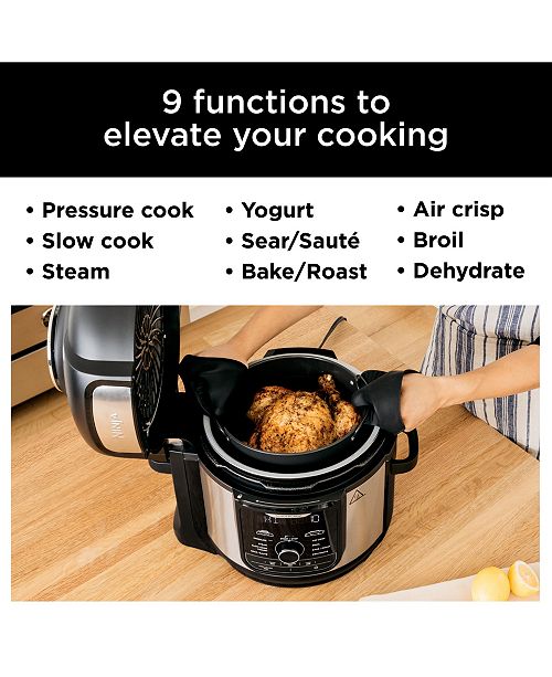 Ninja Foodi 8Qt. 9in1 Deluxe XL Pressure Cooker & Air Fryer