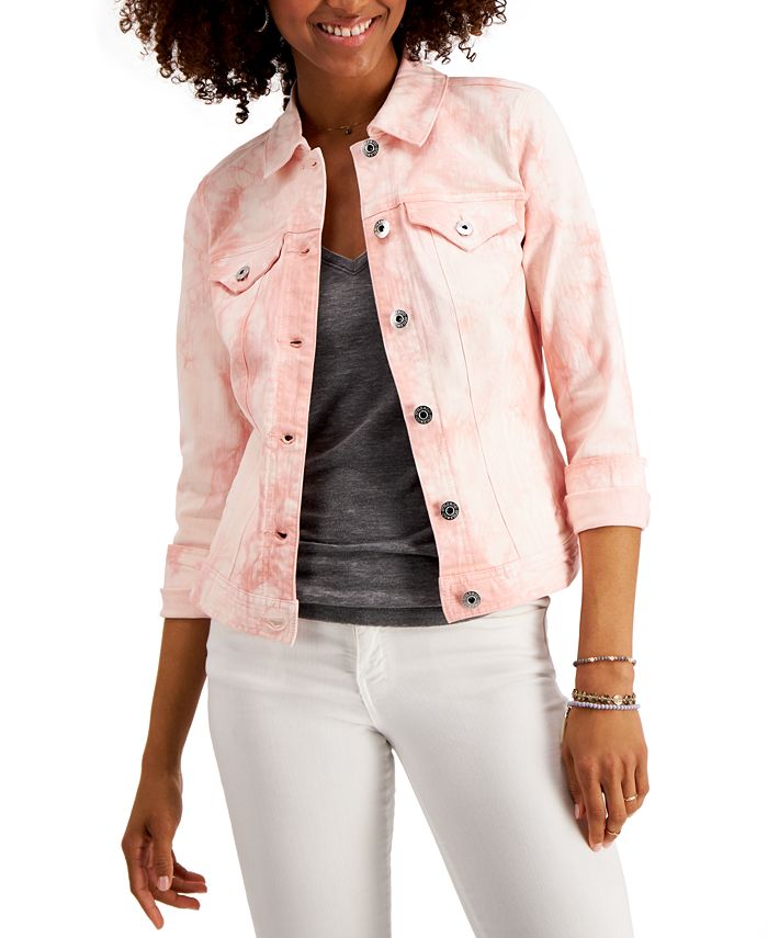 Macy's style and co store denim jacket