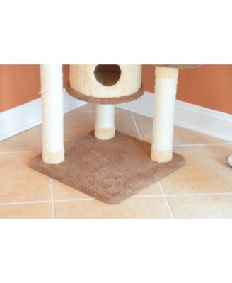 Armarkat Multi-Level Real Wood Cat Tower, Cat Scratching Furniture