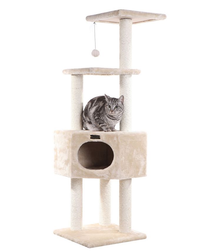 Armarkat 3-Tier Real Wood Cat Tree, Armarkat Scratch Furniture - Macy's