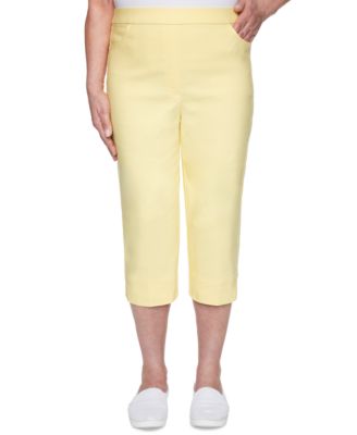 petite yellow pants
