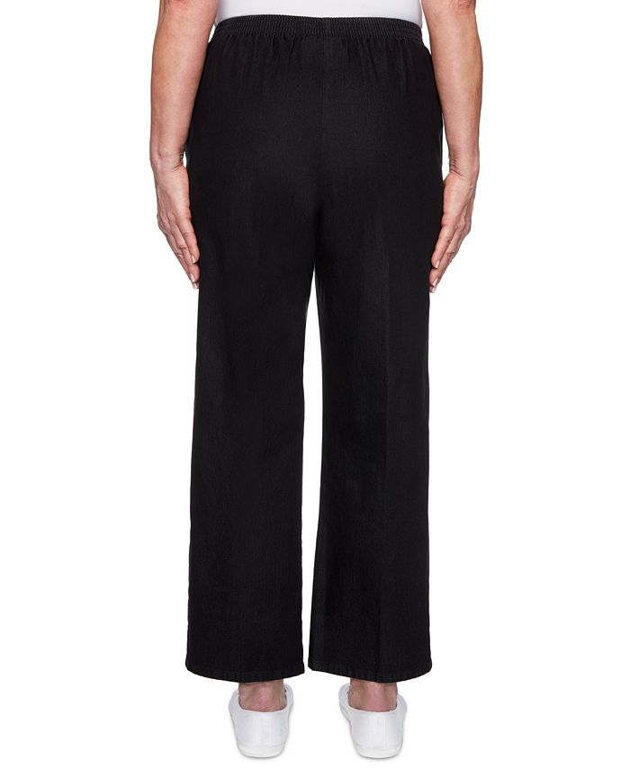 alfred dunner pull on denim jeans