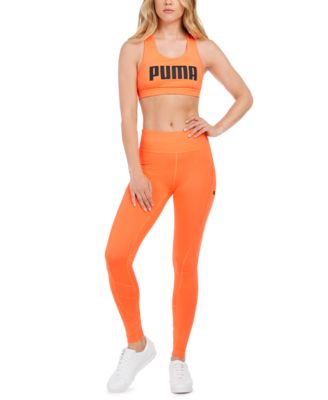 puma leggings orange