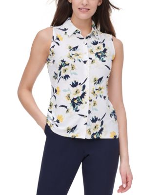 macy's tommy hilfiger women's blouses