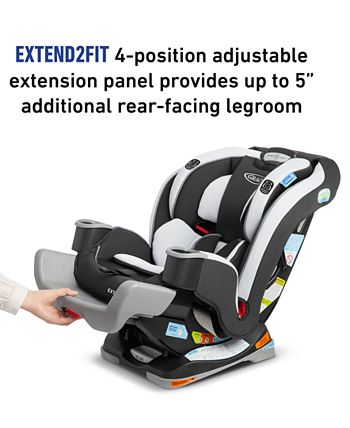 Graco extend2fit outlet size chart