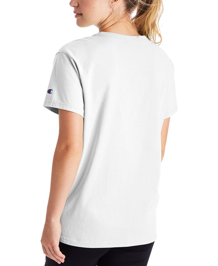 Champion - Cotton Logo Boyfriend T-Shirt
