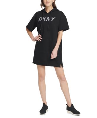 dkny sport hoodie dress