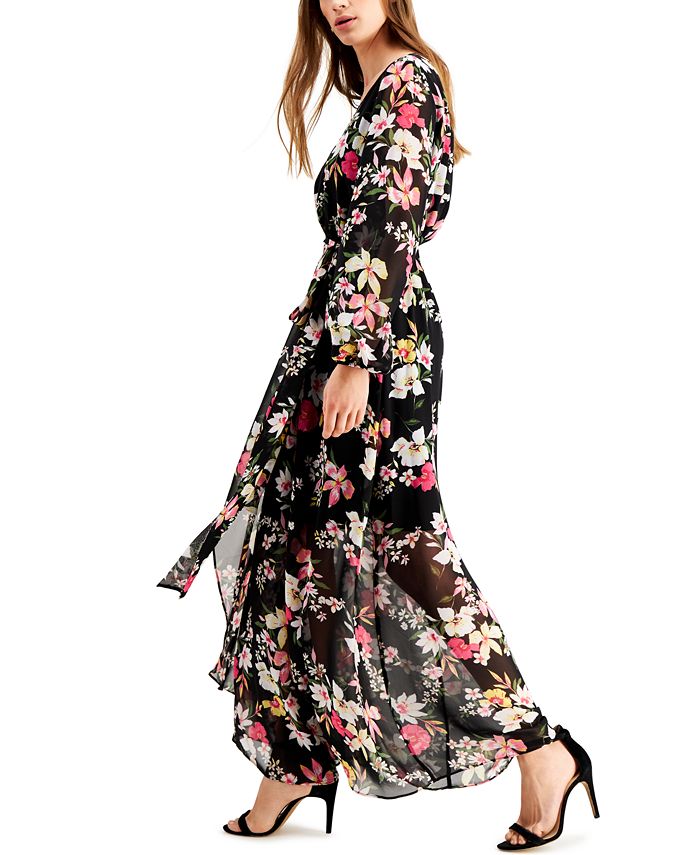 black sexy formal dress Sexy Black Evening Dress with Long Sleeves,Black Gala Dress with Train   Simplepromdress