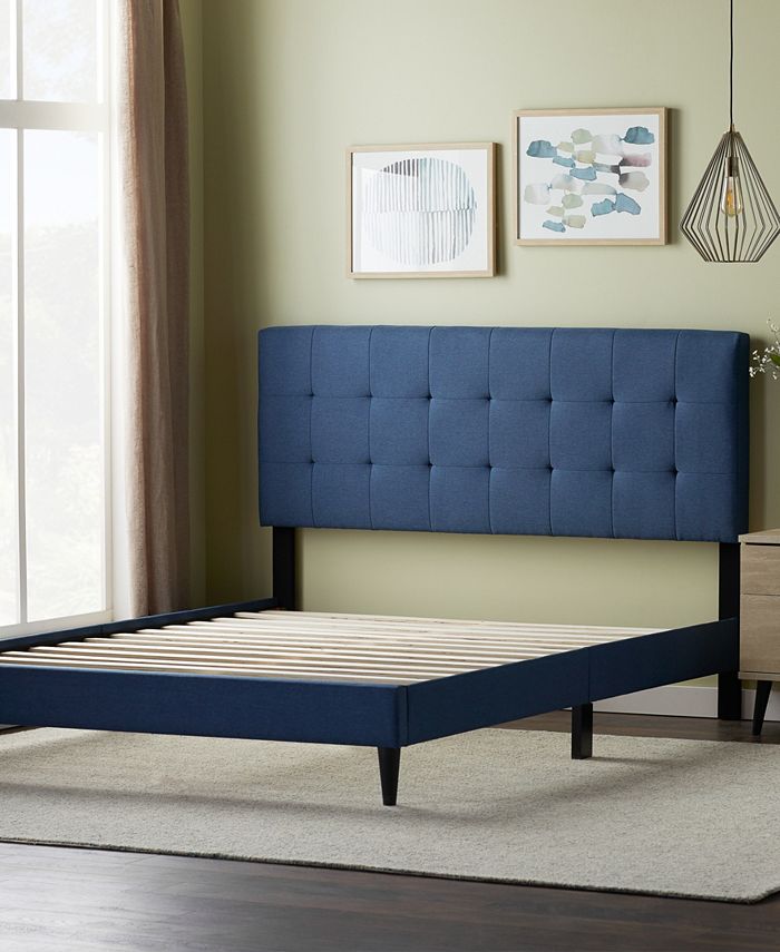 Upholstered Platform Bed Frame, Macys Twin Bed Frame