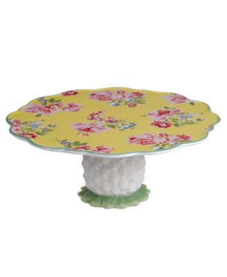Certified International - English Garden Cake Stand