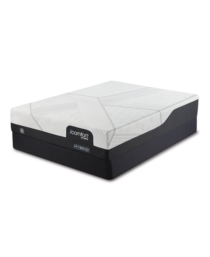Serta by CF 1000 12" Hybrid Medium Firm Mattress Set Full