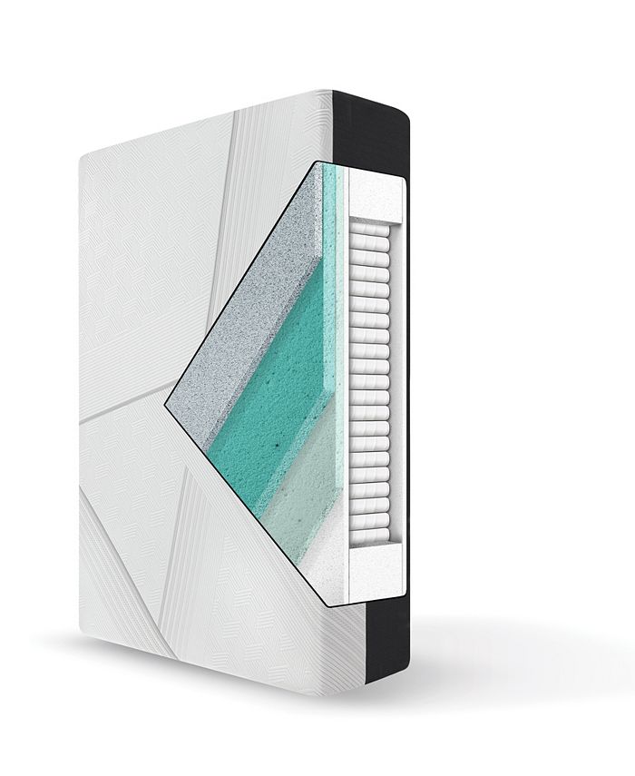 Serta by CF 2000 Hybrid Firm 12.5" Mattress Set Twin XL Macy's