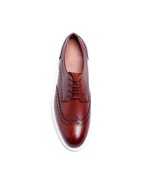 Anthony Veer Men S Harrison Hybrid Wingtip Lace Up Casual Oxford