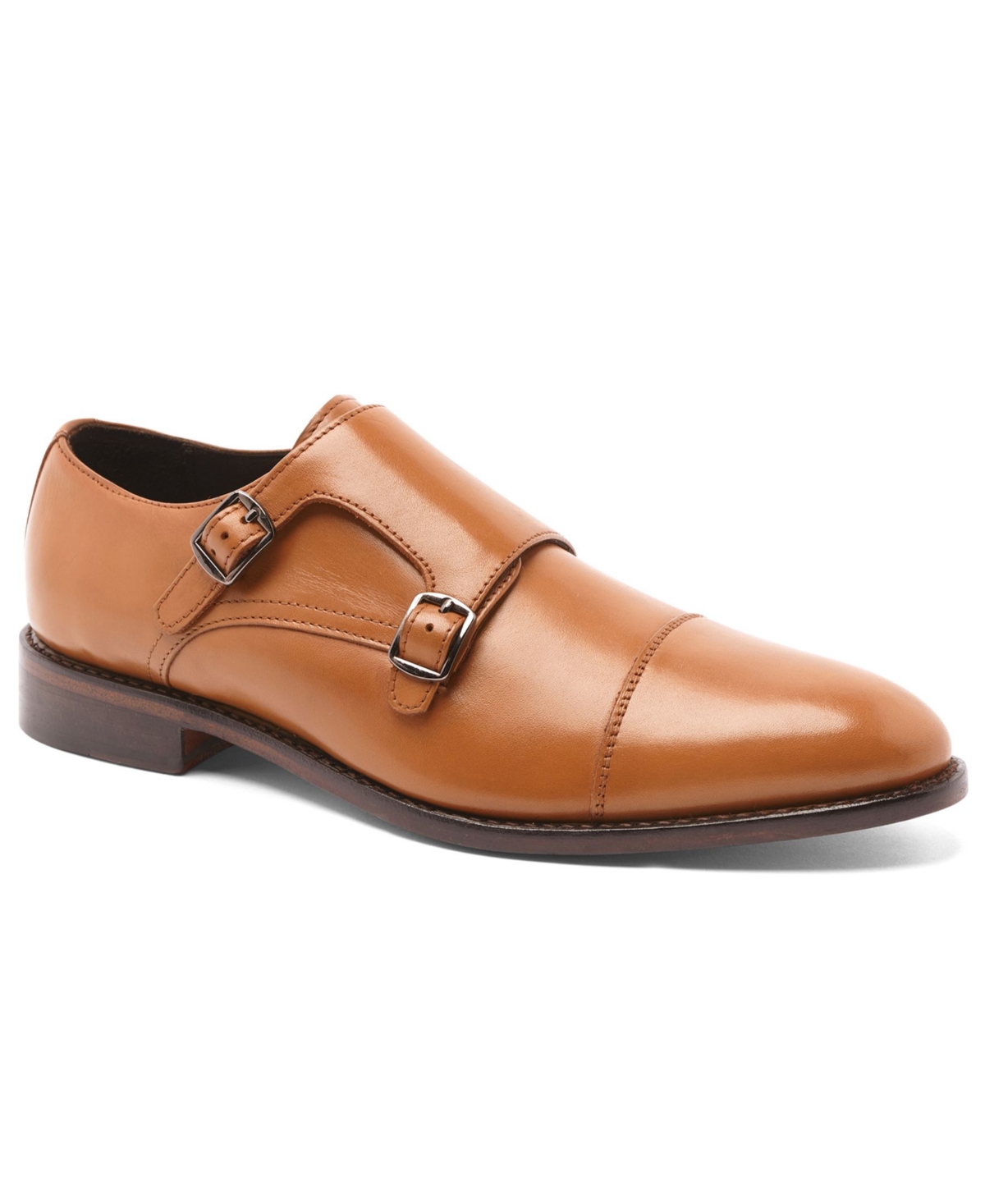 Anthony Veer Men's Roosevelt Ii Double Monk Strap Goodyear Welt Dress Shoe