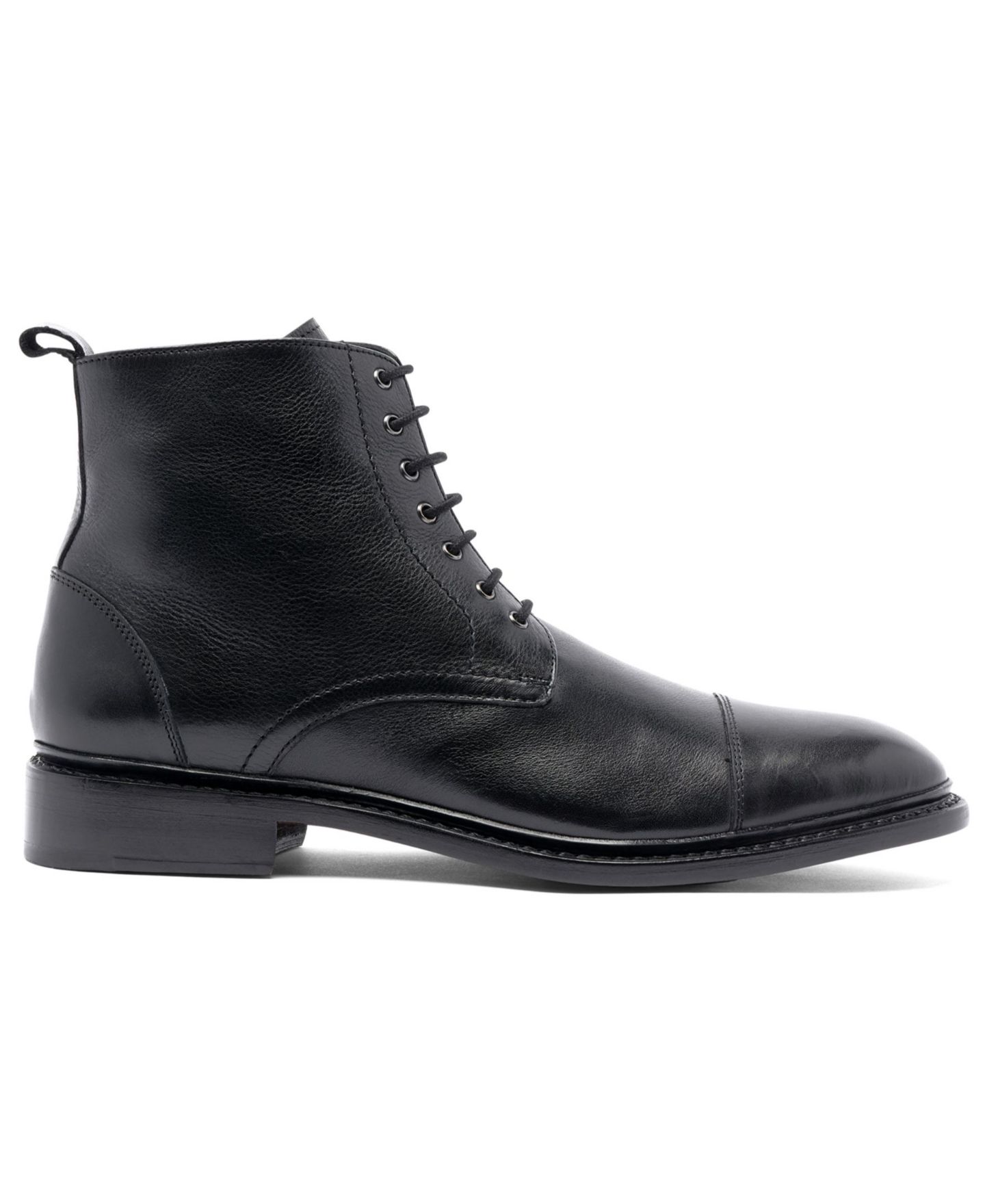 Мужские ботинки Anthony Veer Monroe Lace-Up Goodyear Casual Leather Dress Boots, цвет: Чёрный — фото 2