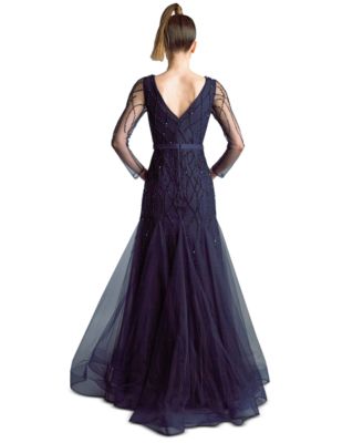 green emerald velvet dress Basix Black Label D9646L – Nearly Newlywed main image 0
