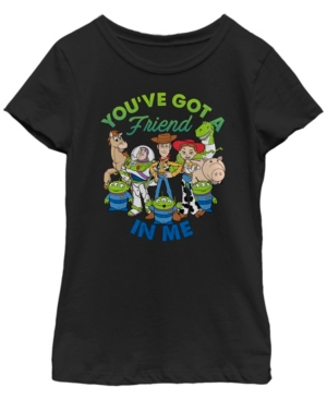 Big Girls Toy Story 1-3 Friendship Short Sleeve T-shirt