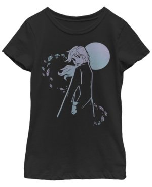 Big Girls Frozen 2 Winter Sunset Short Sleeve T-shirt
