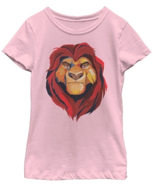 Big Girls Lion King Mufasa Short Sleeve T-shirt