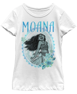 Big Girls Moana Wreath Short Sleeve T-shirt