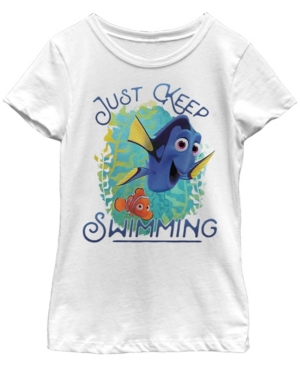 Big Girls Finding Dory Just Swim Short Sleeve T-shirt