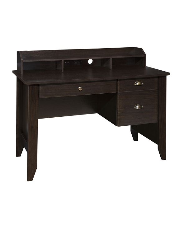 OneSpace Comfort Products Executive Desk with Hutch and ...