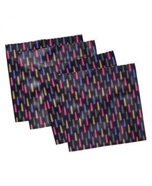 Ambesonne Christmas Set of 4 Napkins 12