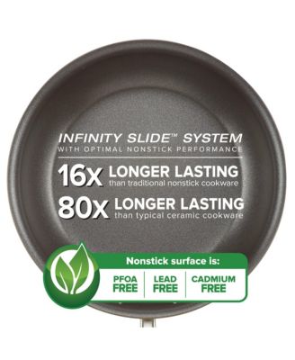 Advanced Home Hard-Anodized Nonstick 3-Pc. Cookware Set