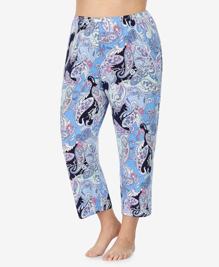 Ellen Tracy Cropped Pajama Pants - Macy's