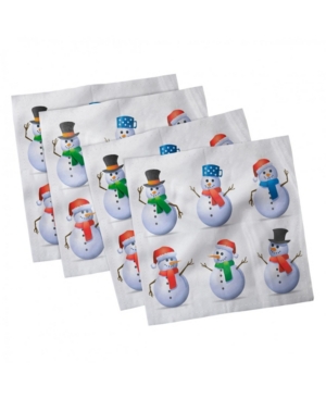Ambesonne Christmas Set of 4 Napkins 18