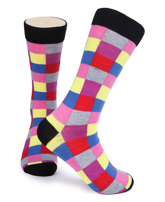 Gallery Seven Men's Funky Colorful Dress Socks Pack of 12 Macy's