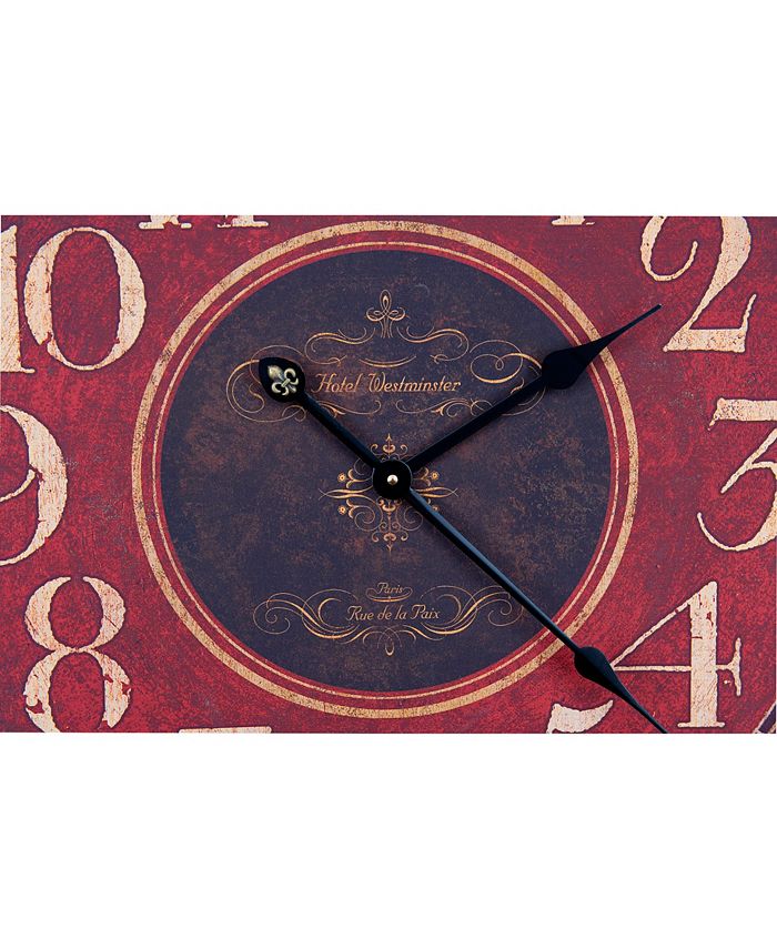 3R Studio Wooden Wall Clock Macy's