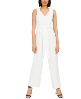 INC International Concepts INC Bow-Sleeve Crepe Jumpsuit, Created for ...