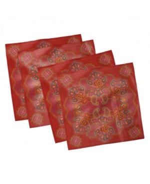 Ambesonne Mandala Set of 4 Napkins 18