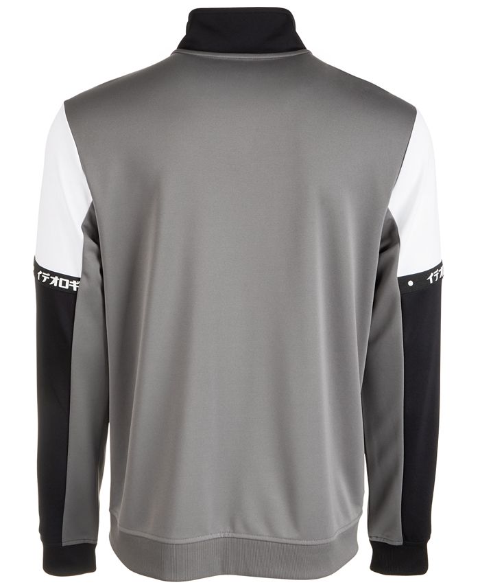 Ideology Men's Chevron Colorblocked Track Jacket, Created for Macy's