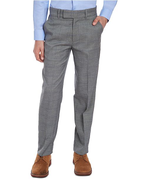 calvin klein grey suit pants