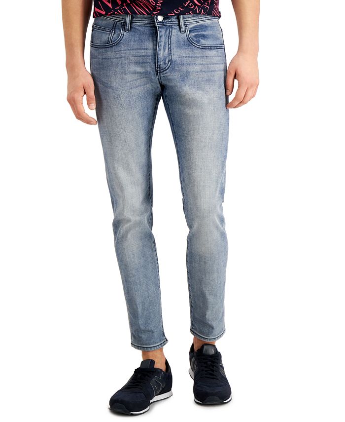 A|X Armani Exchange Men's Skinny-Fit Jeans - Macy's